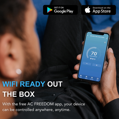 Ozone 36,000 BTU AC + Heat Kit 220v; 17 Seer, Inverter AHRI + ETL Certified