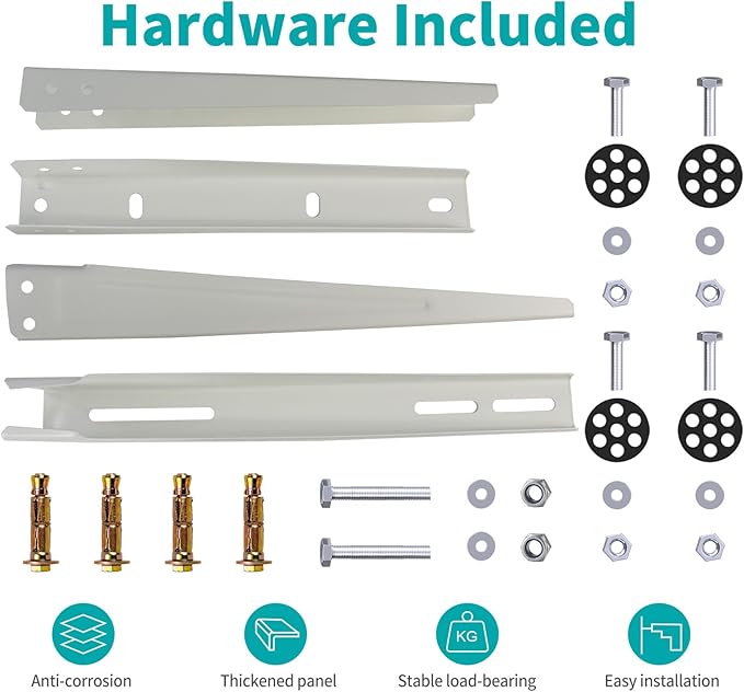 Mini Split Condenser Bracket Noise Cancelling Secure Mount FREE SHIPPING