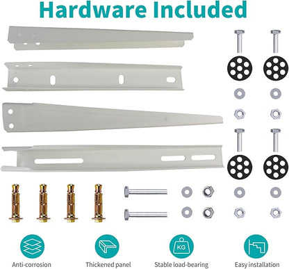 Mini Split Condenser Bracket Noise Cancelling Secure Mount FREE SHIPPING